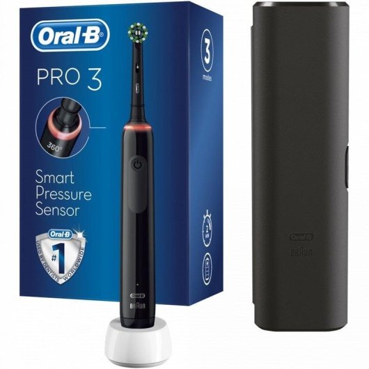 Oral-B Pro 3 3500 Cepillo de Dientes Eléctrico Negro
