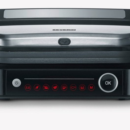 Severin Pro KG 2395 Grill elettrico e grill da tavolo a contatto 1800W