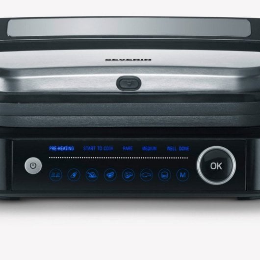 Severin Pro KG 2395 Grill elettrico e grill da tavolo a contatto 1800W