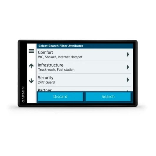 Garmin Dezl LGV 500 5.5" Navegador GPS para Camiones con Mapas de Europa