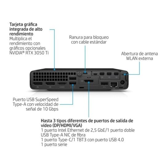 HP Elite Mini 800 G9 Intel Core i7-13700/16GB/512GB SSD