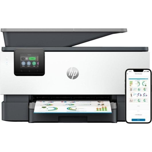 Multifunktion HP Officejet Pro 9120b Tintenstrahl Farbe WiFi Ethernet Duplex Fax
