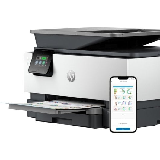 HP Officejet Pro 9120b AiO Impresora Multifunción Color WiFi Dúplex Fax
