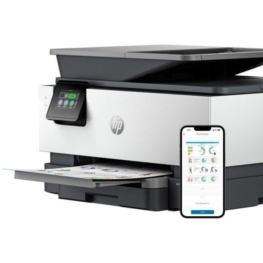 Multifunktion HP Officejet Pro 9120b Tintenstrahl Farbe WiFi Ethernet Duplex Fax