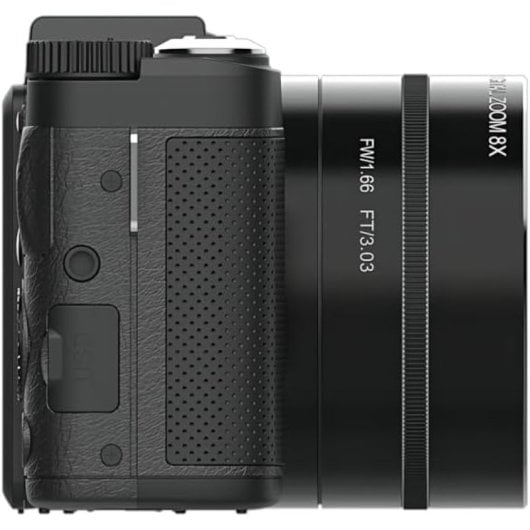 Agfa Photo Kit De Vlogging Cámara VLG-4K Optical/Trípode Powerbank/Control Remoto/Micrófono/Micro-SD 32GB