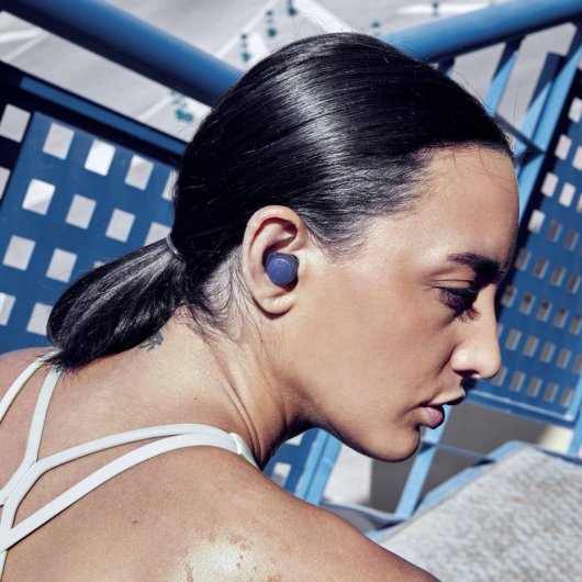 Energy Sistem Racebuds TWS Auriculares de Botón con Estuche de Carga
