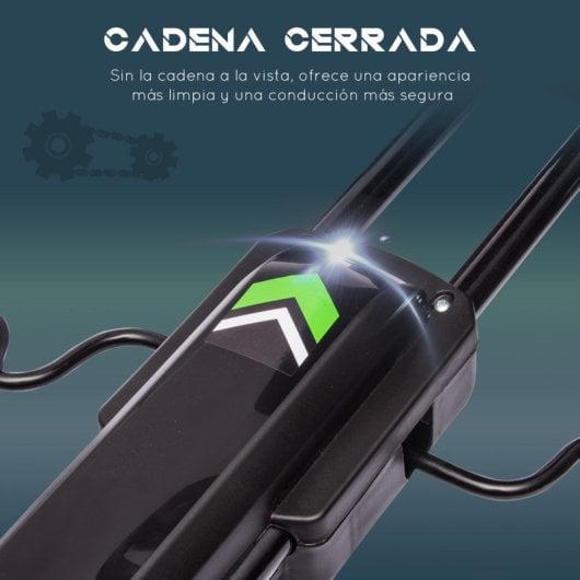 Homcom Go Kart a Pedales Para Niños De 5-12 Años Carga 50 Kg Negro