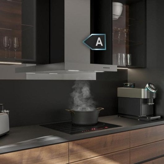 Campana extractora Cecotec Bolero Flux TM 606500 Canalizado 60cm inox LED