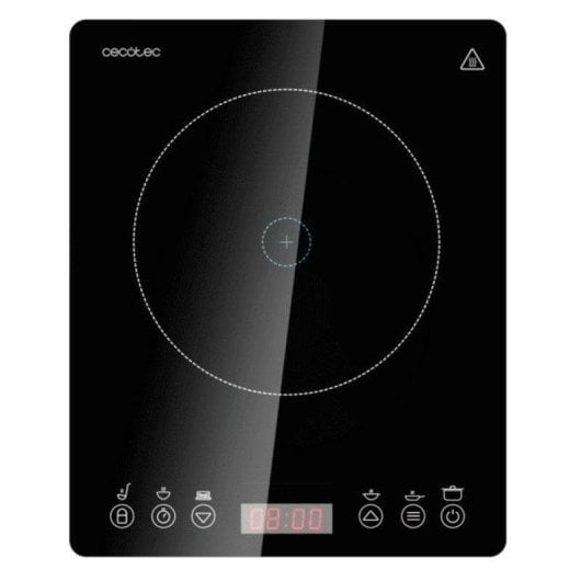 Cecotec Full Magma Slim Placa de Inducción Portátil Una Zona 2000W Negra