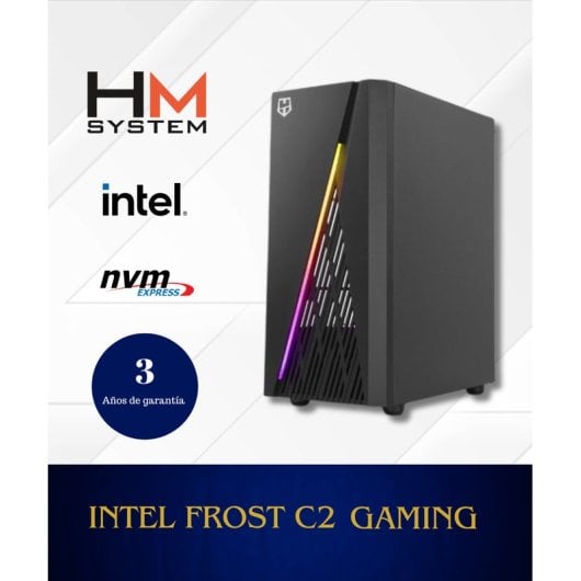 HM System Intel Frost Gaming Intel Core i5 12400F/16GB/500GB SSD/RTX 3050