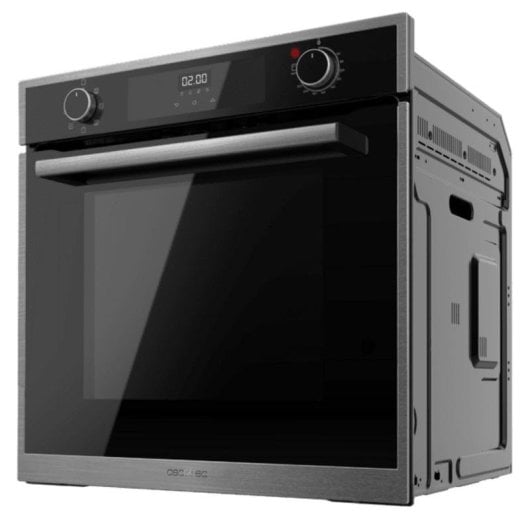 Horno eléctrico Cecotec Bolero Hexa M226000 Edge 72 L Negro Gris con función vapor y autolimpieza