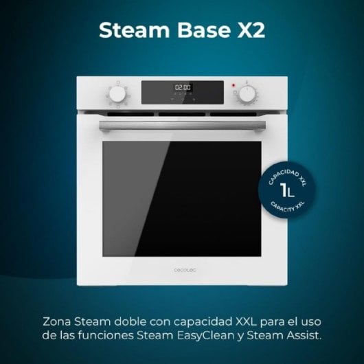 Cecotec Bolero Hexa M226000 Glass Forno Multifunções Encastrável A