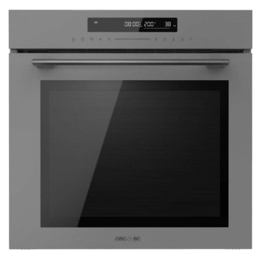 Cecotec Bolero Hexa SM406000 Glass Grey Horno Multifunción Integrable A+