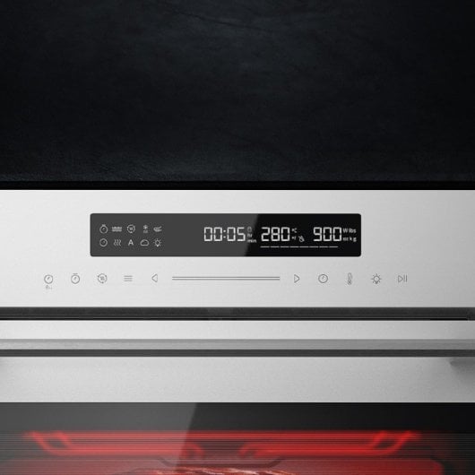 Cecotec Bolero Hexa SM406000 Glass White Horno Multifunción Integrable A+
