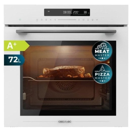 Forno Multifunções Cecotec Bolero Hexa SM406000 Hidrolítico 72L 60cm A+ Vapor Grill Branco