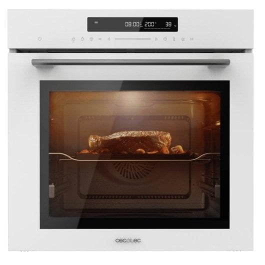 Forno Multifunções Cecotec Bolero Hexa SM406000 Hidrolítico 72L 60cm A+ Vapor Grill Branco