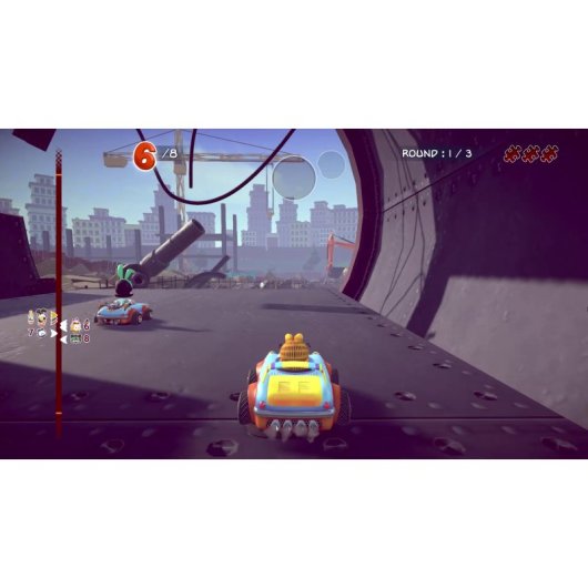 Microids Pack 2 Spiele Garfield Kart Furious Racing und Garfiel Lasagna Party + Nintendo Switch-Hülle