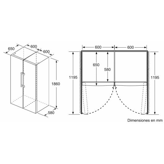 Siemens iQ500 KS36VAIEP Frigorífico Una Puerta E Acero Inoxidable