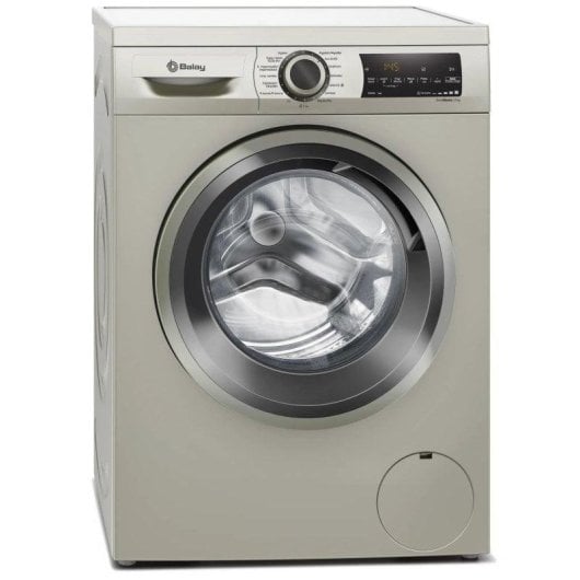 Máquina de Lavar Roupa Balay 3TS384XT 8 kg 1400rpm Classe A Inox Pausa+Carga
