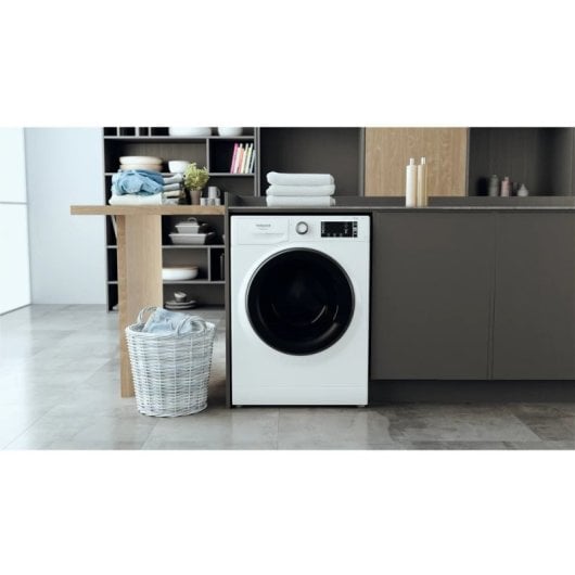 Hotpoint NLCD 10468 WD AW EU N Lavadora Carga Frontal 10Kg A Blanca