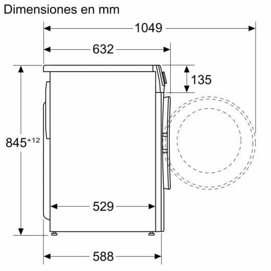 Siemens iQ500 WG54G2Z0ES Frontlader-Waschmaschine, 10 kg, A, Weiß