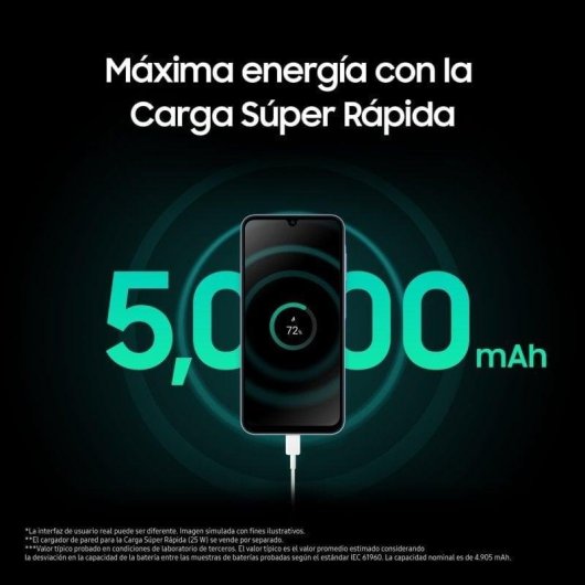 Samsung Galaxy A25 5G 8GB Azul Escuro 256GB Ecrã Super AMOLED