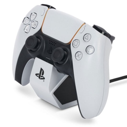 PowerA Estación de Carga Solo Blanca para Un Mando Inalámbrico DualSense/Edge de PS5