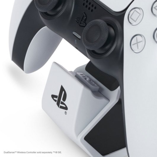 PowerA Estación de Carga Solo Blanca para Un Mando Inalámbrico DualSense/Edge de PS5