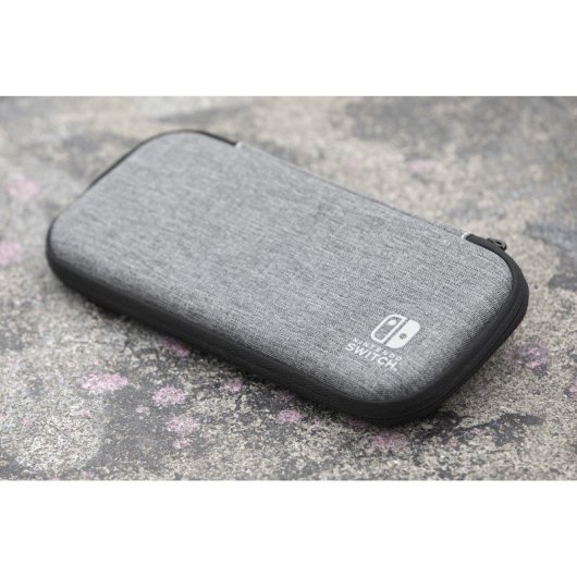 PowerA Estuche Slim Negro/Gris para Nintendo Switch/OLED/Lite
