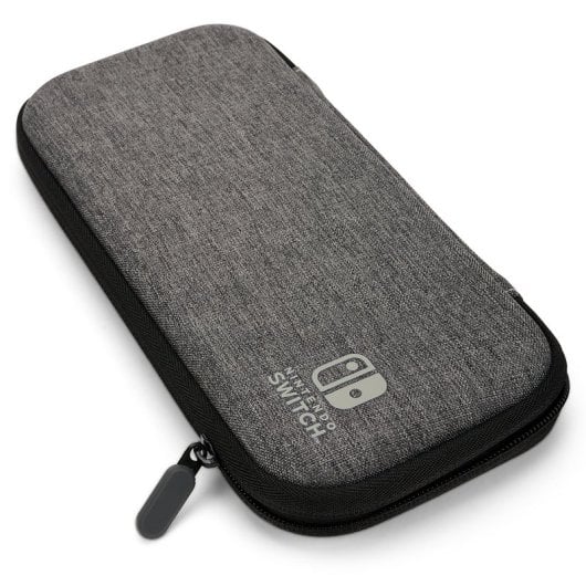 PowerA Estuche Slim Negro/Gris para Nintendo Switch/OLED/Lite