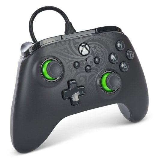 PowerA Advantage Mando con Cable Negro/Verde para Xbox Series X/S
