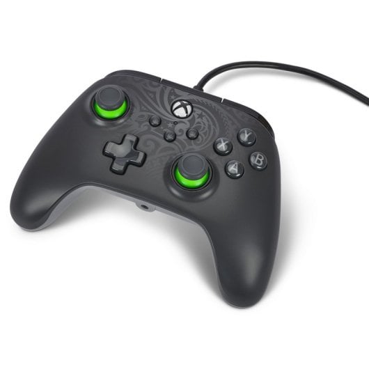 PowerA Advantage Mando con Cable Negro/Verde para Xbox Series X/S