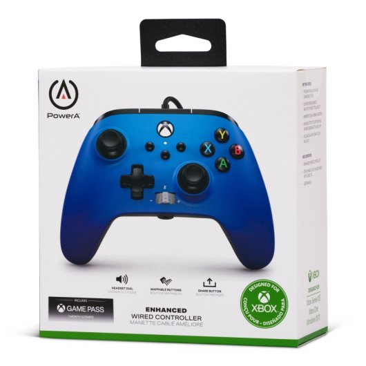 PowerA Sapphire Fade Enhanced Wired Controller für Xbox Series X/S