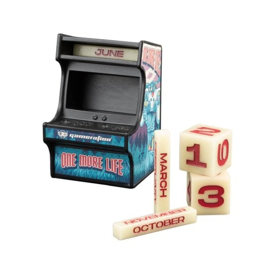 Erik Editores Calendario Perpetuo 3D Gameration Arcade One More Life