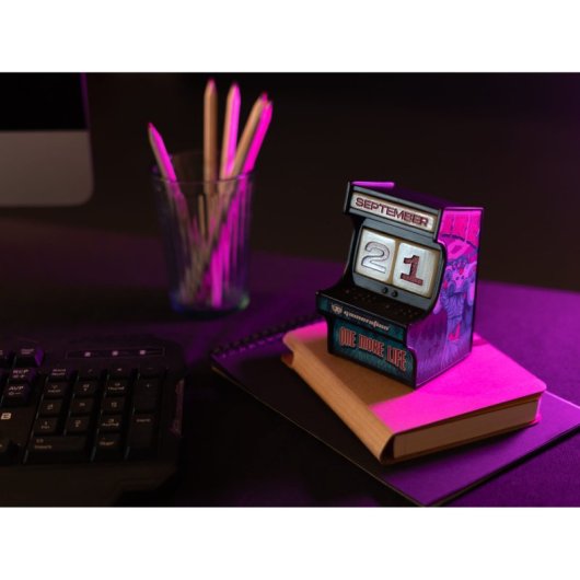 Erik Editores Calendario Perpetuo 3D Gameration Arcade One More Life