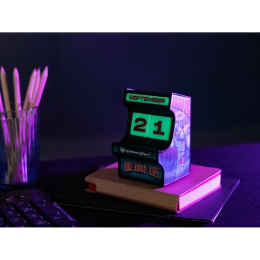 Erik Editores Calendario Perpetuo 3D Gameration Arcade One More Life