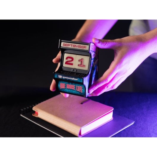 Erik Editores Calendario Perpetuo 3D Gameration Arcade One More Life