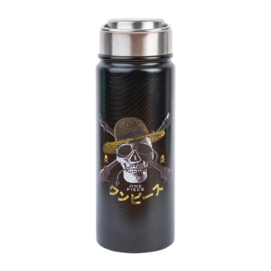 Erik Editores Hot&Cold One Piece Netflix Metallic-Flasche 550 ml