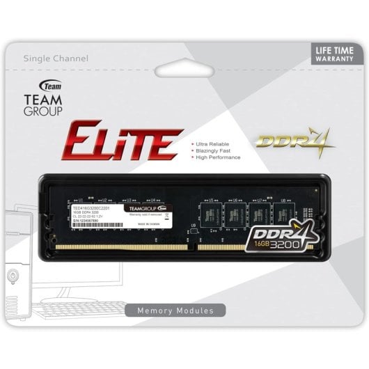 Team Gruppo Elite DDR4 3200 mhz 16 GB CL22