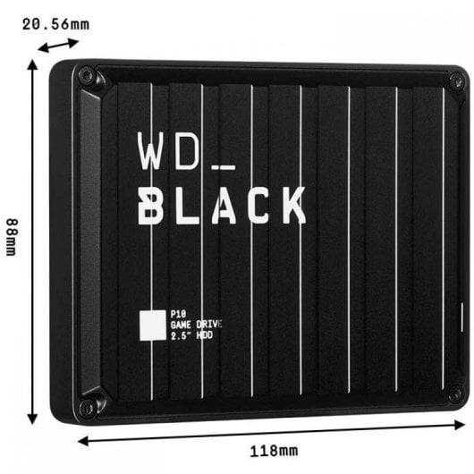 Unità di gioco WD Black P10 da 2,5" 2 TB USB 3.2