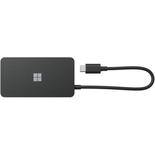 Hub USB-C Microsoft 1E4-00003 HDMI VGA RJ45 Preto Portátil