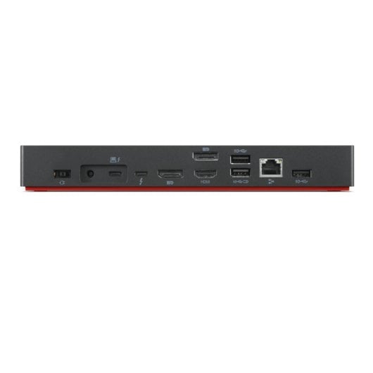 Lenovo 40B00300EU replicatore di porte e docking station per laptop Cablato Thunderbolt 4 Nero, Rosso