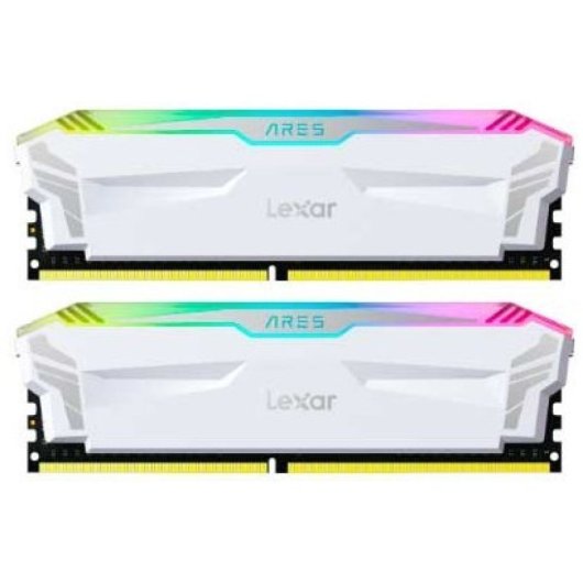 Lexar ARES RGB DDR5 6400Mhz 32GB 2x16GB CL32 Brancas