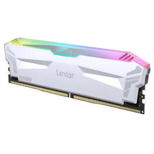 Lexar ARES RGB DDR5 6400Mhz 32GB 2x16GB CL32 Bianco