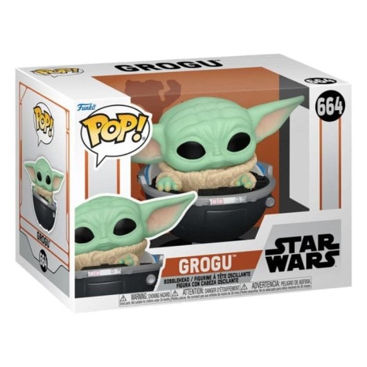 Funko Pop Le Mandalorien Grogu avec Prama