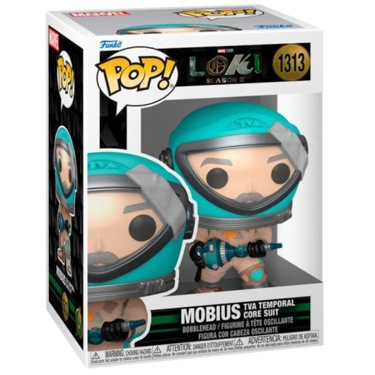 Fato temporário Mobius da segunda temporada do Funko Pop Loki