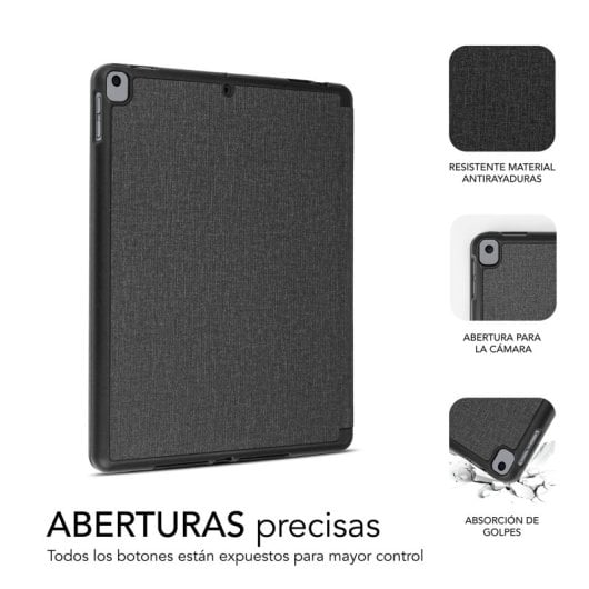 Capa Subblim Black Shock para Apple iPad 10,2" (9/8/7 geração)