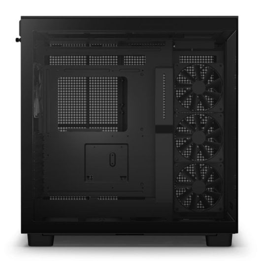 NZXT H9 Flow Mid-Tower ATX in vetro temperato USB-C/3.2 nero