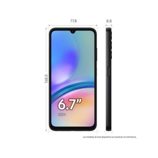 Samsung Galaxy A05s 4G 4GB 128GB 6.7" Negro