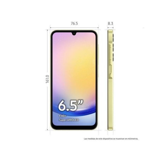 Samsung Galaxy A25 5G 8GB 256GB 6.5" Amarillo